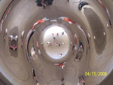 In "The Bean" in Chicago