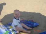 boogie boarding baby