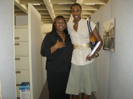 Me & Lisa Leslie