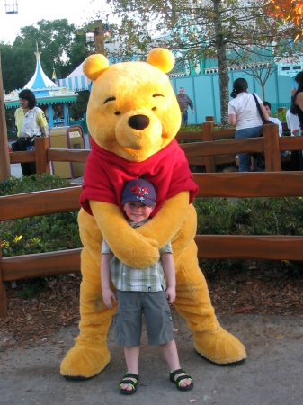 Sam and Pooh Bear