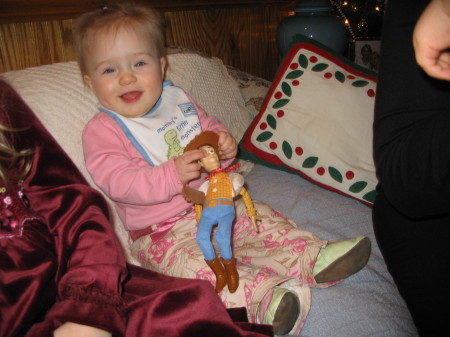 My Duaghter 1st Christmas 2007