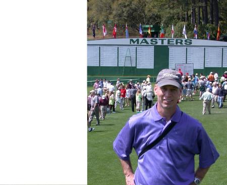 At the Masters in 2005