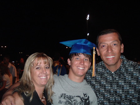 Our oldest at his graduation!  Class of 2006