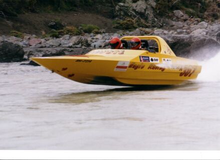 World Jetboat Marathon 2001 - Rob Chrunyk in the Waiau