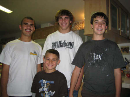 G-sons, Robert, Michael, Jake, Sean