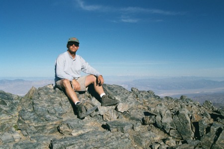 Atop Telescope Peak, Death Valley NP