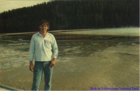 Me in Yellowstone 1986