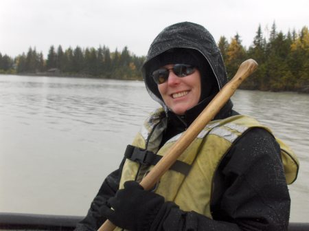Canoeing in Alaska Sept 2007