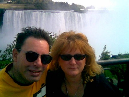 Me and my wife Rhonda at Niagra Falls