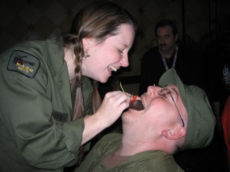 Alicia and I at M*A*S*H Bash 2005