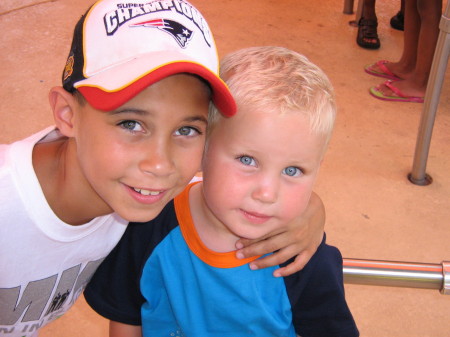 My two sons.. Jonathan and Tyler