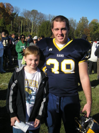 My sons, Grant (Shepherd University Football) and Ryan