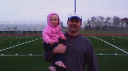 My husband Greg and Isabella