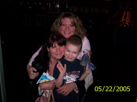 My daughter Crystal, & her son, Jacob