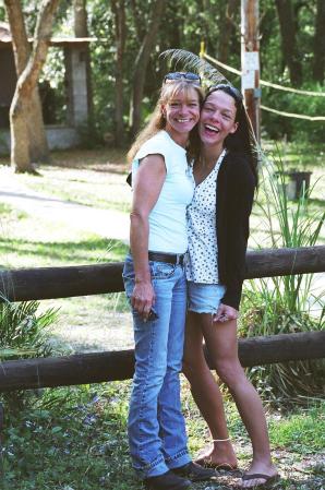 Sue and daughter Jackie