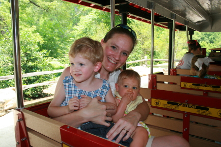 Wife, son, and daughter