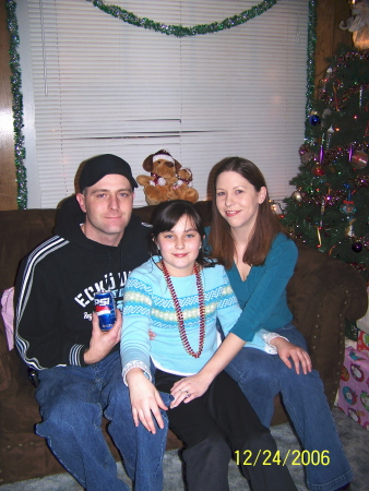 Justin, Rayonna, & I - Xmas '06