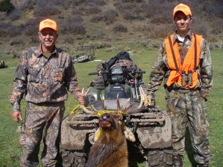 David and Grant in Colorado in the Fall of 2006