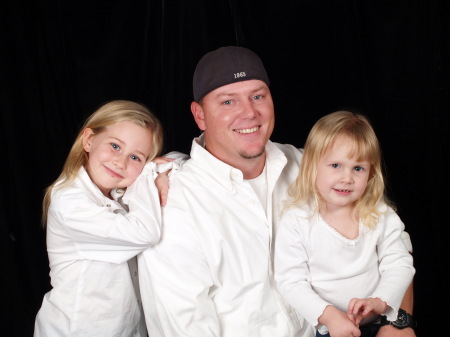 my wonderful husband Matt and our daughters Hannah and Scarlett