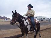 My Son Justen and his horse Mydas