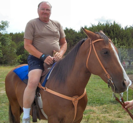 Me & a horse named Elvis