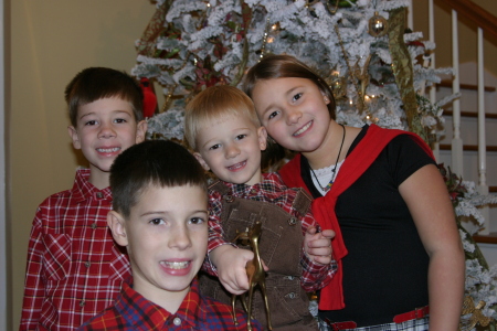 My children -Tommy, Mary, David, & Luke