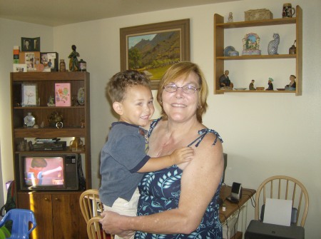 Karol and grandson, Joel