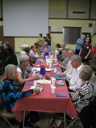 Attendees representing the class of 1961