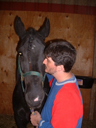 my horse mystique, and me