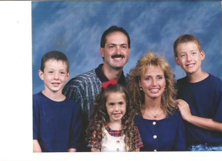 My whole family many years ago