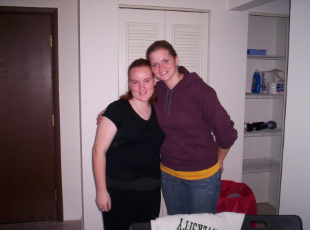 me and my roommate nikki