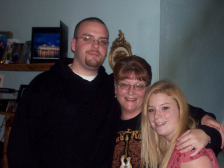 me and my kids, Bryan 21 and Katlyn 17