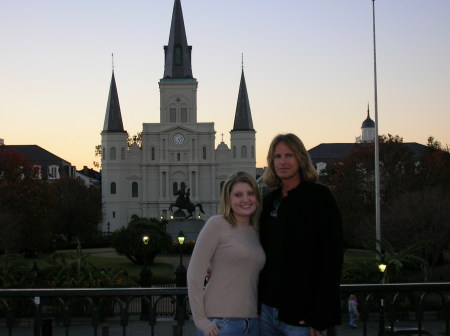 Jackson Square, French Quarter, New Orleans, December '05.