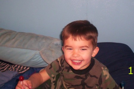 my son richard anthony 3 years old