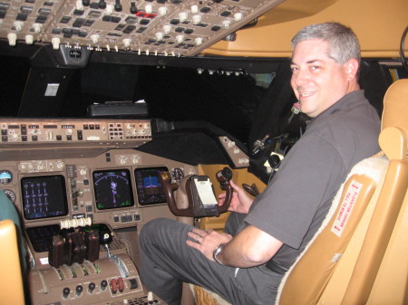 Flying a Boeing 747