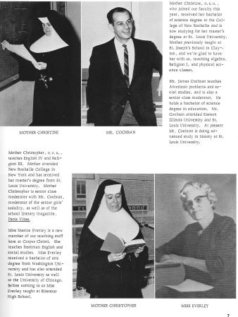 Eric Rueder's album, Class of 1964 - Corpus Christi Faculty and Sta