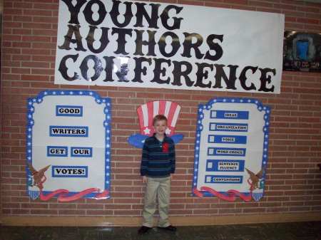 Austin at Young Authors Conference