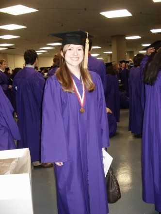 Nicole graduates from NYU