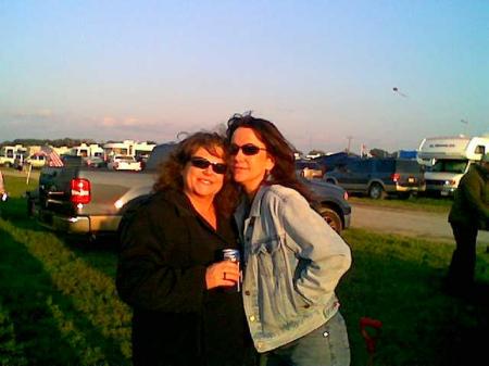 With friend at Texas Motor Speedway 4/2007