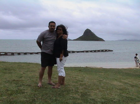 Me and my honey in Honolulu