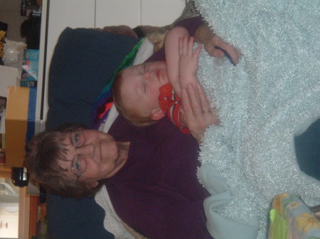 Great Grandma With Val's 8th Grandchild 2008