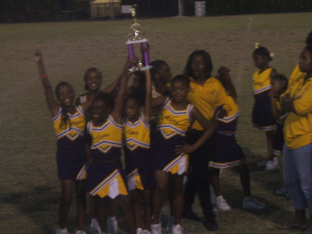 1st place cheer comp