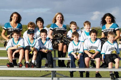 My son's football team