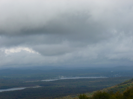 View from Fire Tower Arab Mnt. summit