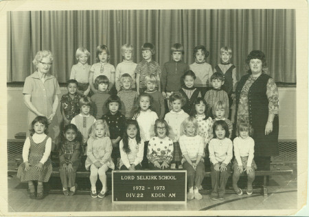 Ms Mclean's class 1972-73 Kindergarten
