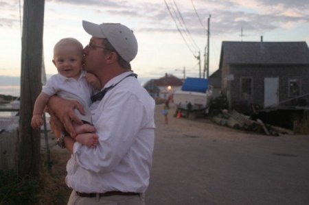 Corey and Morgan, Menemsha Harbor, Martha's Vineyard, MA