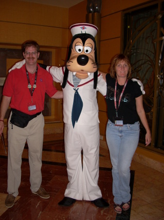 Us with Goofy, 2007