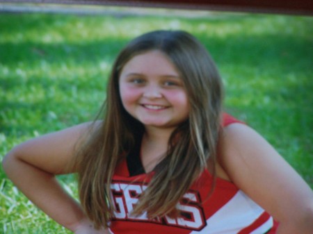 Chloe's Cheerleading Picture