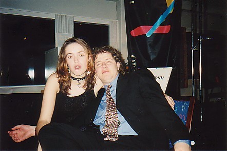 Me and Monika at her job`s xmas party some years ago