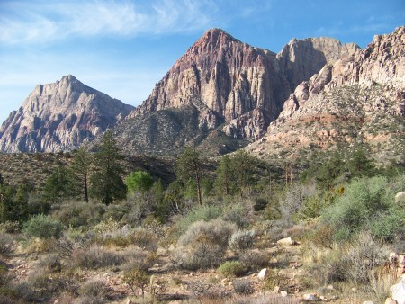 I went on a hike in Red Rock Canyon today.. beautiful!